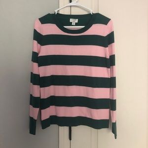 J. Crew Factory Rugby Stripe Teddie Sweater